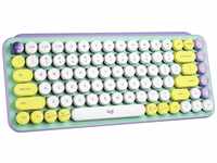 Logitech POP Keys Mechanische kabellose Tastatur mit anpassbaren Emoji-Tasten,...