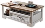 Stella Trading Couchtisch in Pinie hell, Artisan Eiche Optik - Sofatisch mit