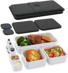 Cloer 800S2-1 Lunch Care System - Bento Box 15-teilig, XXL- Format 2100ml,