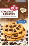 RUF Chocolate Chunks Vollmilch, Backfeste Schoko-Drops extra gro&szlig;, 100g | XXL