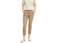 TOM TAILOR Damen 1032046 Tapered Relaxed Fit Hose, 28722 - Dark Sepia, 34W /...