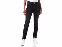 Replay Damen Jeans Luzien Skinny-Fit Hyperflex Hyper Cloud mit Stretch, Schwarz