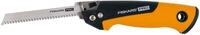 Fiskars Pro Kompakte Klapps&auml;ge, Inkl. 2 S&auml;gebl&auml;ttern, S&auml;geblattl&auml;nge: 15 cm, 13