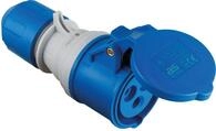 as - Schwabe - CEE Kupplung mit POWERLIGHT Spannungsanzeige - 230 V, 16 A, 3-polig -