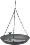 Trixie 55512 Vogeltr&auml;nke/-Bad zum Aufh&auml;ngen, Metall, 2.200 ml/&oslash; 30 cm, grau