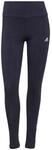 adidas Damen Essentials High-Waisted Logo Leggings, Legend Ink / White, XS