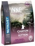 NUTRIVET - INNE K&Auml;TZCHEN - Getreidefreie Kroketten - K&auml;tzchen - Huhn - 80% Zutaten