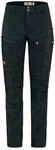 Fj&auml;llr&auml;ven Damen Abisko Midsummer Zip Off Hose, Black, 42