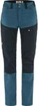 Fj&auml;llr&auml;ven Damen Abisko Midsummer Zip Off Hose, Indigo Blue/Dark Navy, 38