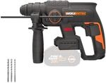 WORX NITRO WX381.9 Akku Bohrhammer 20V- b&uuml;rstenloser Motor - multifunktionales