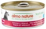 Almo Nature HFC Natural Nassfutter f&uuml;r Erwachsene Katzen - Thunfisch und H&auml;hnchen