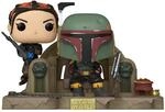 Funko Pop! Moment: Star Wars: The Mandalorian - Boba Fett & Fennec Shand -