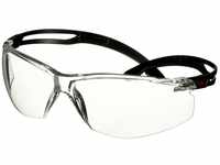 3M SecureFit 500 Schutzbrille, schwarze Bügel,...