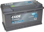 EXIDE EA1000 Premium Autobaterie/Starterbatterie 100Ah 12V 900A B13 DIN/ISO L5