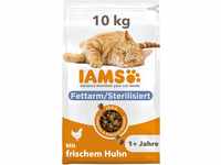 IAMS Sterilised Katzenfutter trocken mit Huhn - Trockenfutter für...