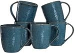 Leonardo Matera Keramik-Tassen 6er Set, sp&uuml;lmaschinengeeignete Kaffee-Tassen, 6
