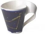 Villeroy und Boch - NewWave Stars Becher mit Henkel, formsch&ouml;ne Tasse mit