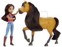 Spirit Lucky Doll & Horse - Doll with 7 Movable Joints & Horse with Soft Mane &...