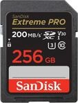 SanDisk Extreme PRO SDXC UHS-I Speicherkarte 256 GB (V30,