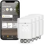 Eve Thermo (Apple Home) 4er Set - Smartes Heizk&ouml;rperthermostat, Made in Germany,