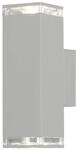 Konstsmide Wandleuchte Pollux | weiss | Outdoor | GU10LED | Max 2x7W | 407-250