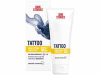 SKIN STORIES Sun Lotion LSF 50+ (100 ml), Tattoo-Farbschutz Sonnencreme mit