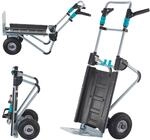 wolfcraft Transportsystem TS 2500 I 5535000 I 2-in-1-Funktion: Sackkarre und