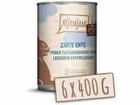 MjAMjAM - Premium Nassfutter für Katzen - purer Fleischgenuss - zarte Ente...