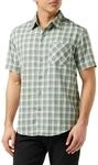 CMP, Short-Sleeved Shirt with Pocket, TORBA-SALVIA-Antracite, 46