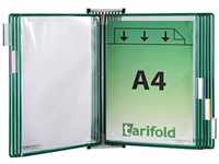 Tarifold Fr 414105 – Wandhalterungsset aus Metall mit 10 Hüllen, A4, PVC,...