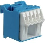 Hager Quick Connect &ndash; Steckdosenleiste Neutral 1 x 25 mm2 + 5 x 4 mm2