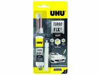 UHU Turbo FiX² Kraft 10 g, Super schneller, transparenter 2-Komponenten