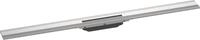 hansgrohe Fertigset Duschrinne RainDrain Flex, Abflussrinne 1000mm, Bodenablauf