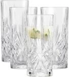 SCHOTT ZWIESEL Longdrinkglas Show (4er-Set), anmutiges Trinkglas f&uuml;r Longdrinks mit