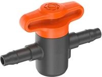 Gardena Micro-Drip-System Absperrventil, 4,6 mm (3/16 Zoll): Zur Regulierung oder