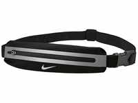 Nike Unisex – Erwachsene Slim 3 Bauchtasche, 082 Black/Black/Silver, One Size