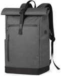 Inateck Erweiterbarer RollTop Rucksack 25-30L Fahrradrucksack Schulrucksack 