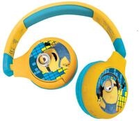 Lexibook Despicable Me 2-in-1-Bluetooth-Kopfh&ouml;rer f&uuml;r Kinder Stereo Wireless Wired
