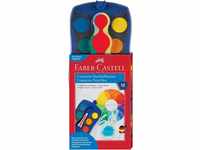 Faber-Castell 125001 - Farbkasten CONNECTOR mit 12 Farben, inklusive Deckweiß,