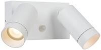 LUCIDE TAYLOR - Wandstrahler/Wandleuchte Innen/Au&szlig;en - 2xGU10 - IP54 -