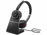 Jabra Evolve 75 SE Schnurloses Stereo-Headset - Bluetooth-Headset mit Mikrofon...