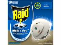 Raid Night & Day Trio Insekten-Stecker, elektrischer Mücken-Schutz auch für...