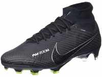 Nike Herren Zoom Mercurial Superfly 9 Elite Fg Football Shoes, Black/Dk Smoke