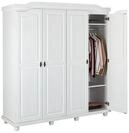 Inter Link - Kleiderschrank - Kiefer massiv - Garderobenschrank - Landhaus Still -