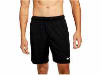 Nike Herren Df Knit 6.0 Shorts, Black/White, M