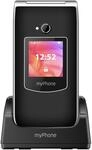 myPhone Rumba 2 Klapphandy mit Zwei Displays, Fotokontakten, SOS-Taste,...