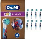 Oral-B Pro Kids Spiderman Aufsteckb&uuml;rsten &mdash; ORIGINAL Zahnb&uuml;rstenaufsatz f&uuml;r