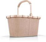 reisenthel carrybag twist coffee&ndash; Stabiler Einkaufskorb mit viel Stauraum und