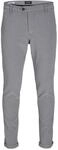 JACK & JONES Herren Jjimarco Jjconnor AKM 909 Grey Mel Noos Hose, Grey Melange, 33W