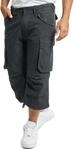 Brandit Industry Vintage 3/4 Shorts, Farbe: anthrazit, Gr&ouml;&szlig;e: M